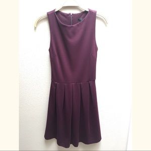 Bloomingdales Aqua Pleated Dress Xs